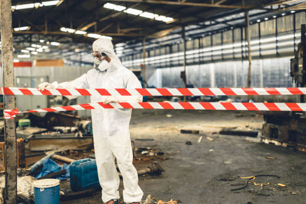 Professional Hoarding Cleanup technician working in Green Valley, MD